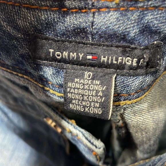 Tommy Hilfiger Jean shorts size 10 - Picture 2 of 4